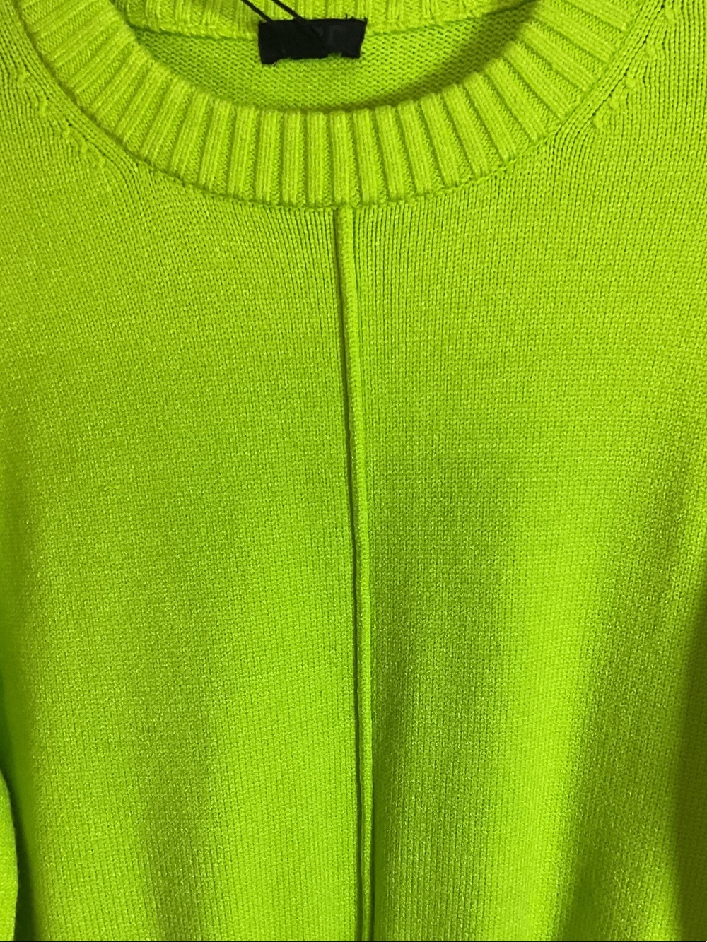 NBD Imani Fold Over Cuff Mini Dress Electric Green NWT Small Neon - Picture 7 of 10